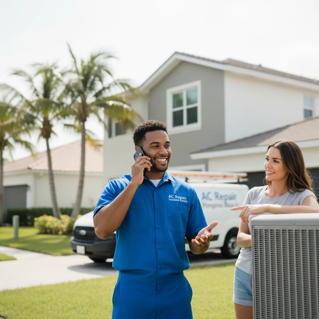 AC Repair Pompano Beach customer support in Westhampton Beach